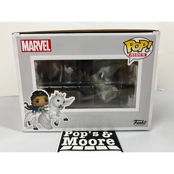 Funko Pop! Avengers Endgame: Valkyrie’s Flight 86 Vaulted Deluxe Vinyl Figure - Picture 6 of 15